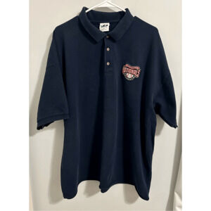 Washington Nationals MLB Men’s Blue Polo Shirt 2005 First Season Sz 2XL Dynasty